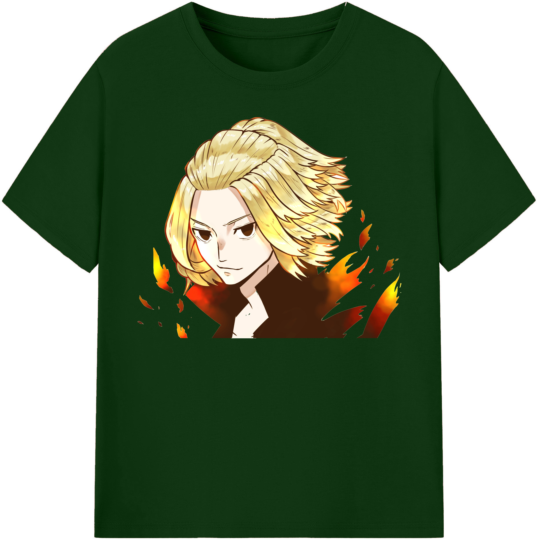 （画像用） 東京リベンジャーズ Tokyo Revengers 綿100％半袖Tシャツ（フロントプリント）